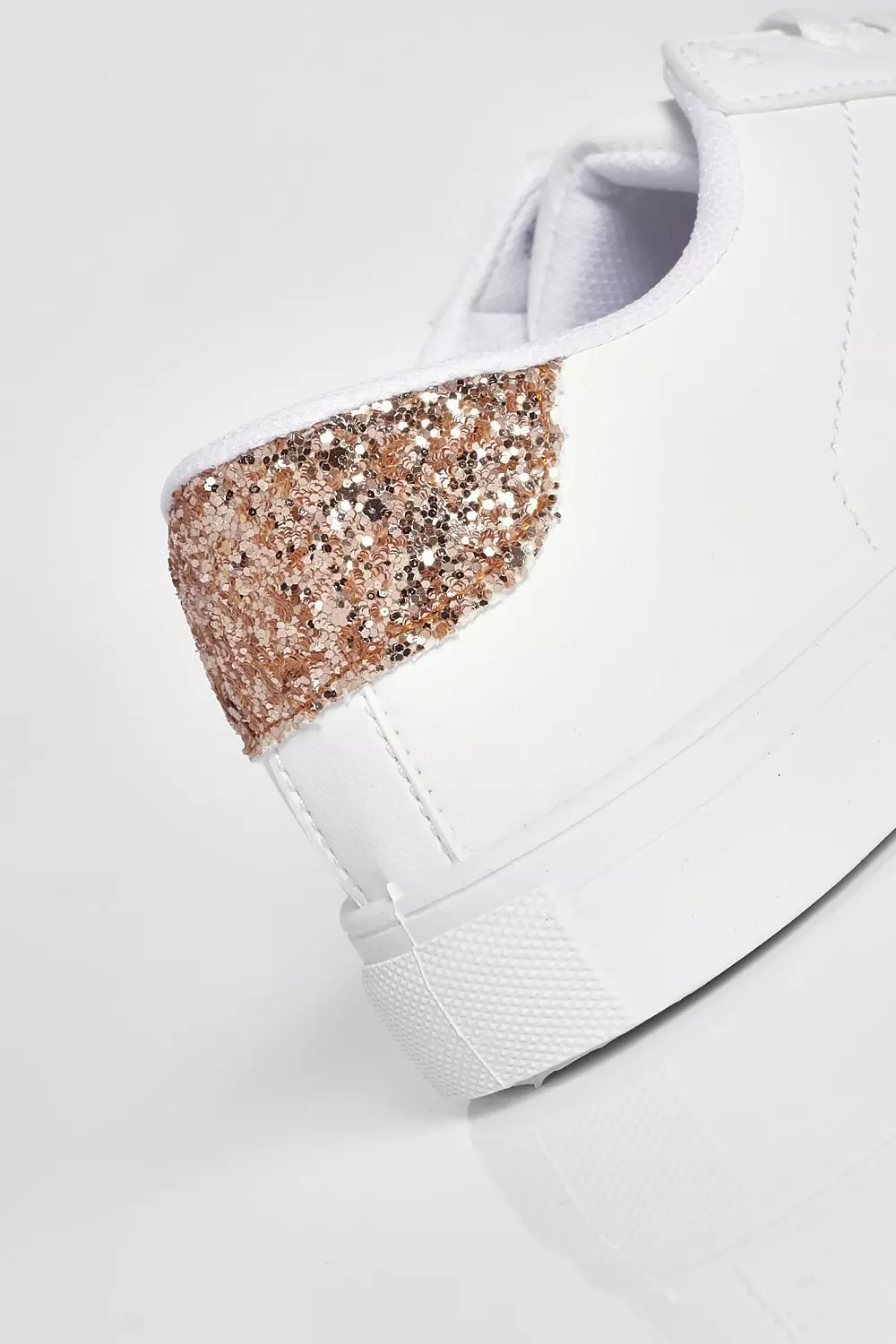 Rose gold hot sale sparkly trainers